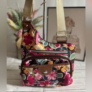 Lily Bloom Floral Crossbody Bag